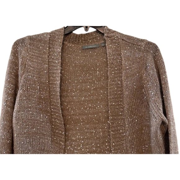 Ny Collection Womens Sequin Open Front Cardigan XL Polyester & Acrylic - Picture 10 of 10